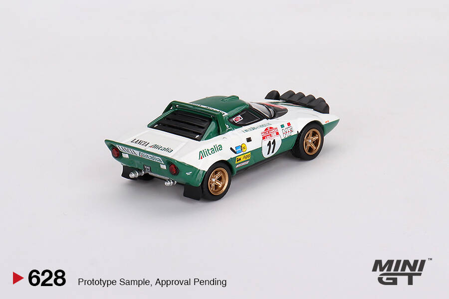 Mini GT 1/64 Lancia Stratos HF 1975 Rally Sanremo Winner #11 MGT00628