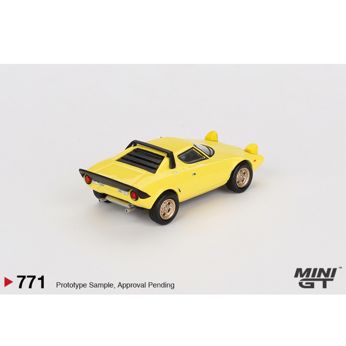 (ÖN SATIŞ) Mini GT 1/64 Lancia Stratos HF Stradale Giallo Fly MGT00771 - Thumbnail