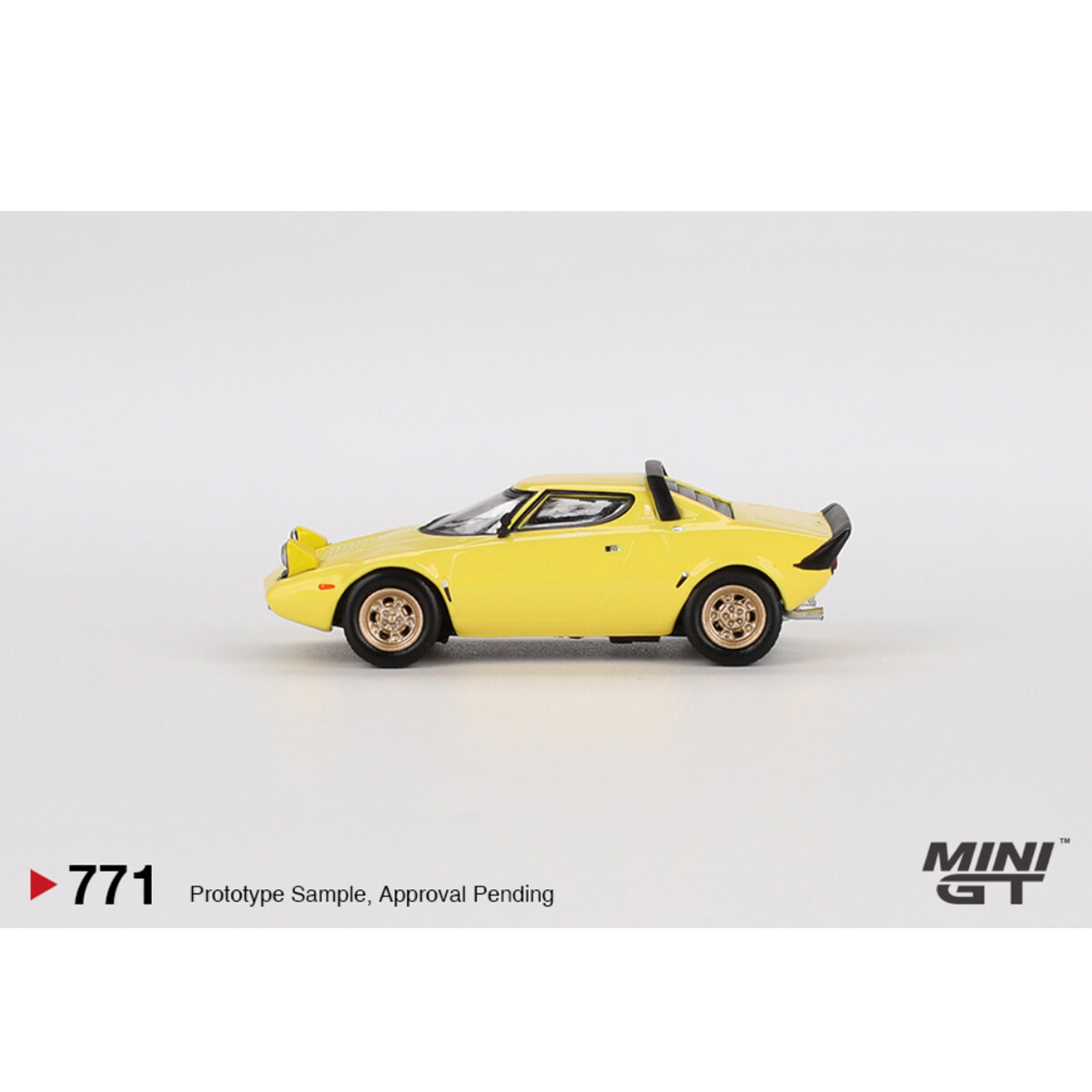 (ÖN SATIŞ) Mini GT 1/64 Lancia Stratos HF Stradale Giallo Fly MGT00771 - Thumbnail