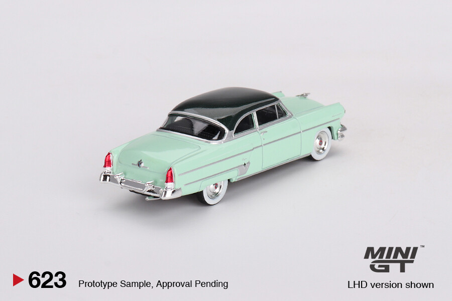 Mini GT 1/64 Lincoln Capri 1954 Parklane Green / Bloomfield Green MGT00623 - Thumbnail