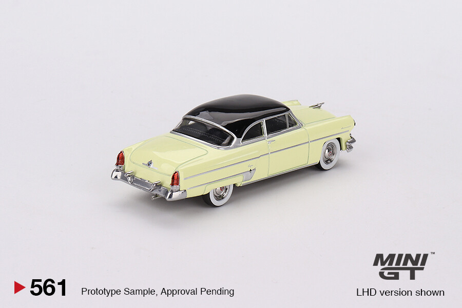 Mini GT 1/64 Lincoln Capri 1954 Premier Yellow MGT00561 - Thumbnail