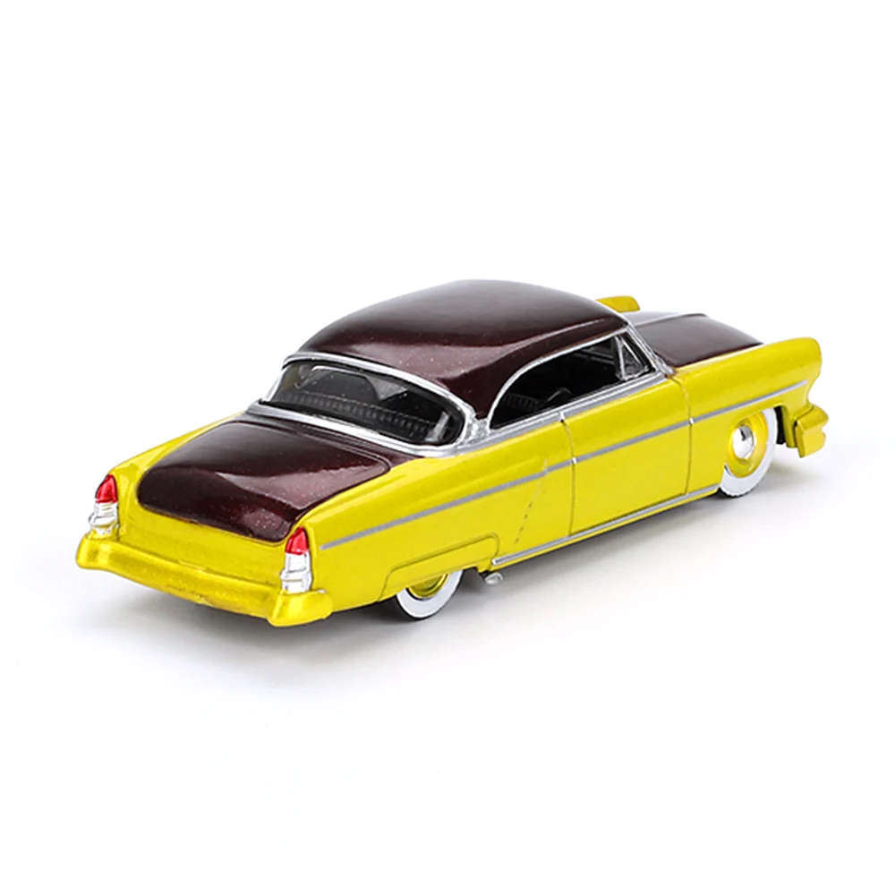 Mini GT 1/64 Lincoln Capri Hot Rod 1954 Lime Yellow - Blister Paket MGT00794-BL - Thumbnail