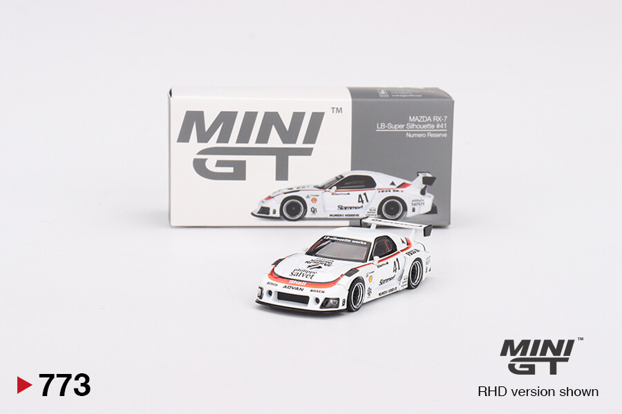 Mini GT 1/64 MAZDA RX-7 LB-Super Silhouette #41 Numero Reserve MGT00773 - Thumbnail