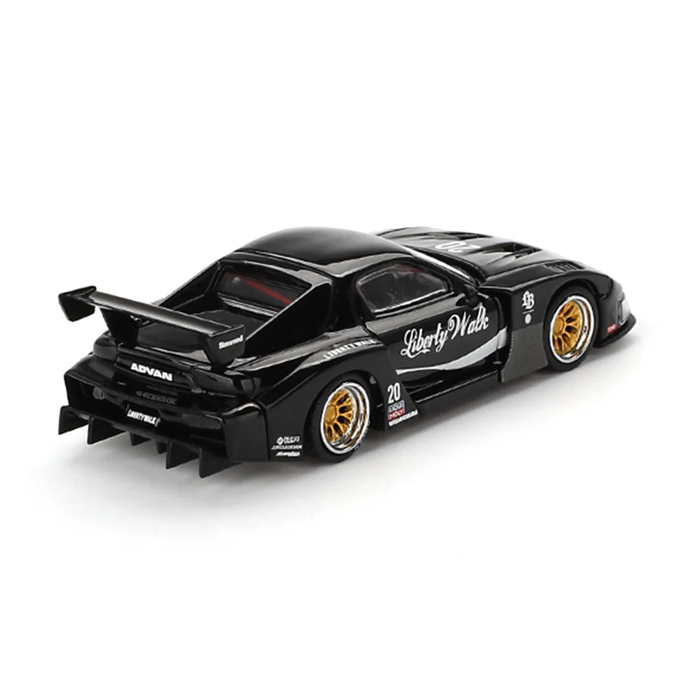 Mini GT 1/64 MAZDA RX-7 LB-Super Silhouette Liberty Walk Black - Blister Paket MGT00785-BL - Thumbnail