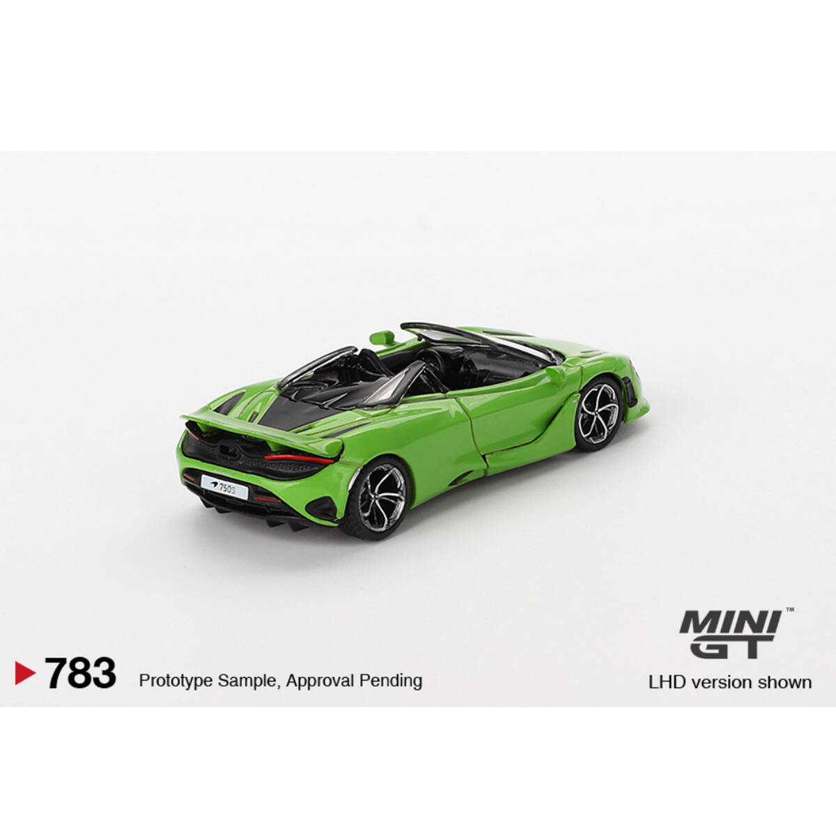 Mini GT 1/64 McLaren 750S Spider Mantis Green MGT00783