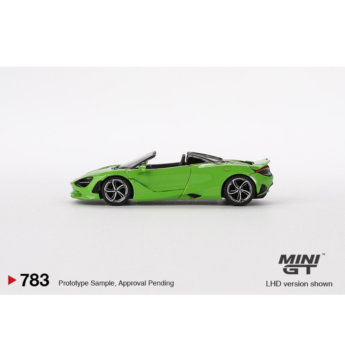 Mini GT 1/64 McLaren 750S Spider Mantis Green MGT00783 - Thumbnail