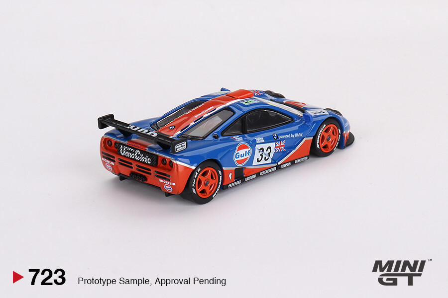 Mini GT 1/64 McLaren F1 GTR 1996 Le Mans 24Hr MGT00723 - Thumbnail