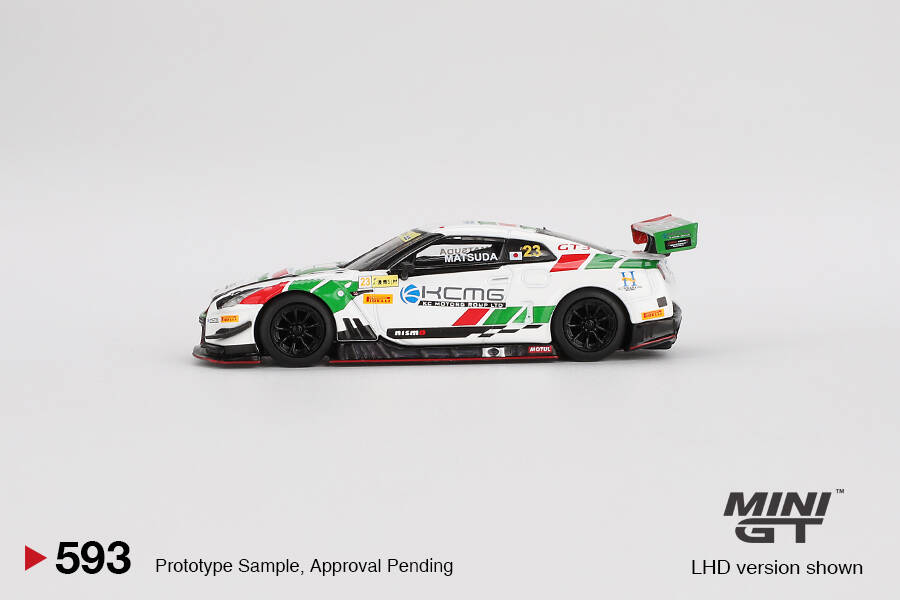 Mini GT 1/64 Nissan GT-R NISMO GT3 #23 KCMG 2018 FIA GT World Cup Macau MGT00593