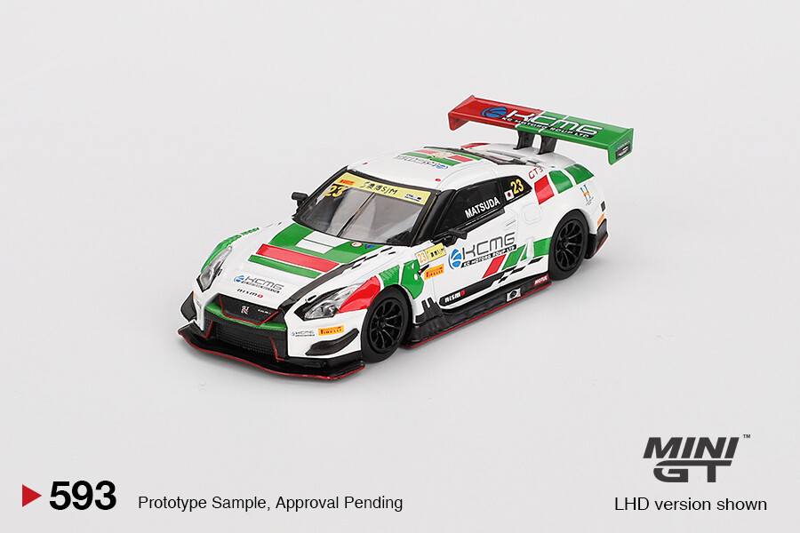 Mini GT 1/64 Nissan GT-R NISMO GT3 #23 KCMG 2018 FIA GT World Cup Macau MGT00593 - Thumbnail