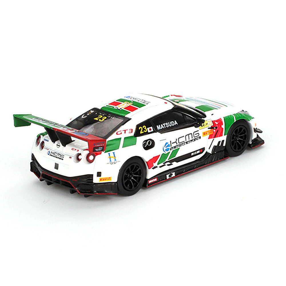 Mini GT 1/64 Nissan GT-R NISMO GT3 KCMG 2018 FIA GT World Cup Macau - Blister Paket MGT00593-BL - Thumbnail