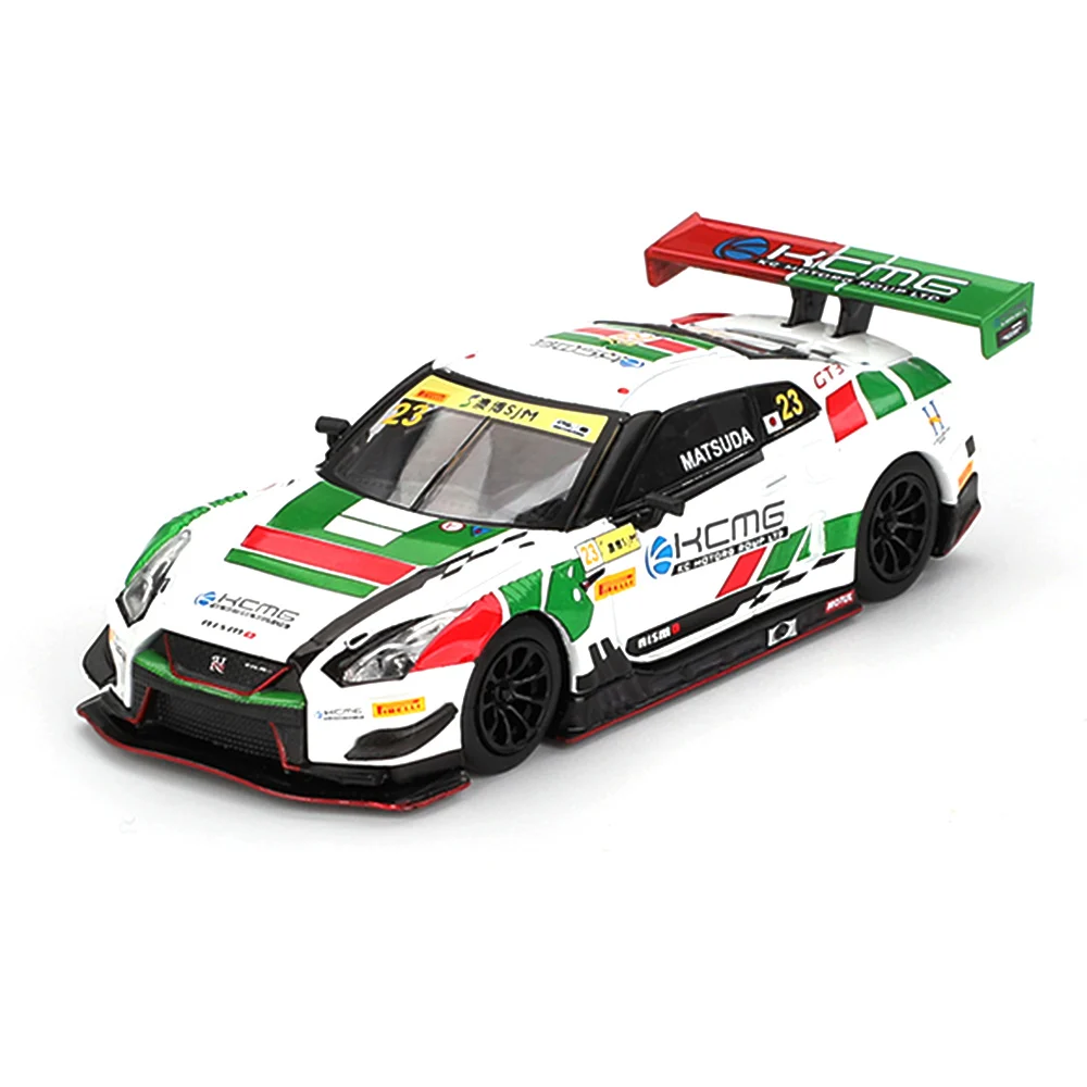 Mini GT 1/64 Nissan GT-R NISMO GT3 KCMG 2018 FIA GT World Cup Macau - Blister Paket MGT00593-BL