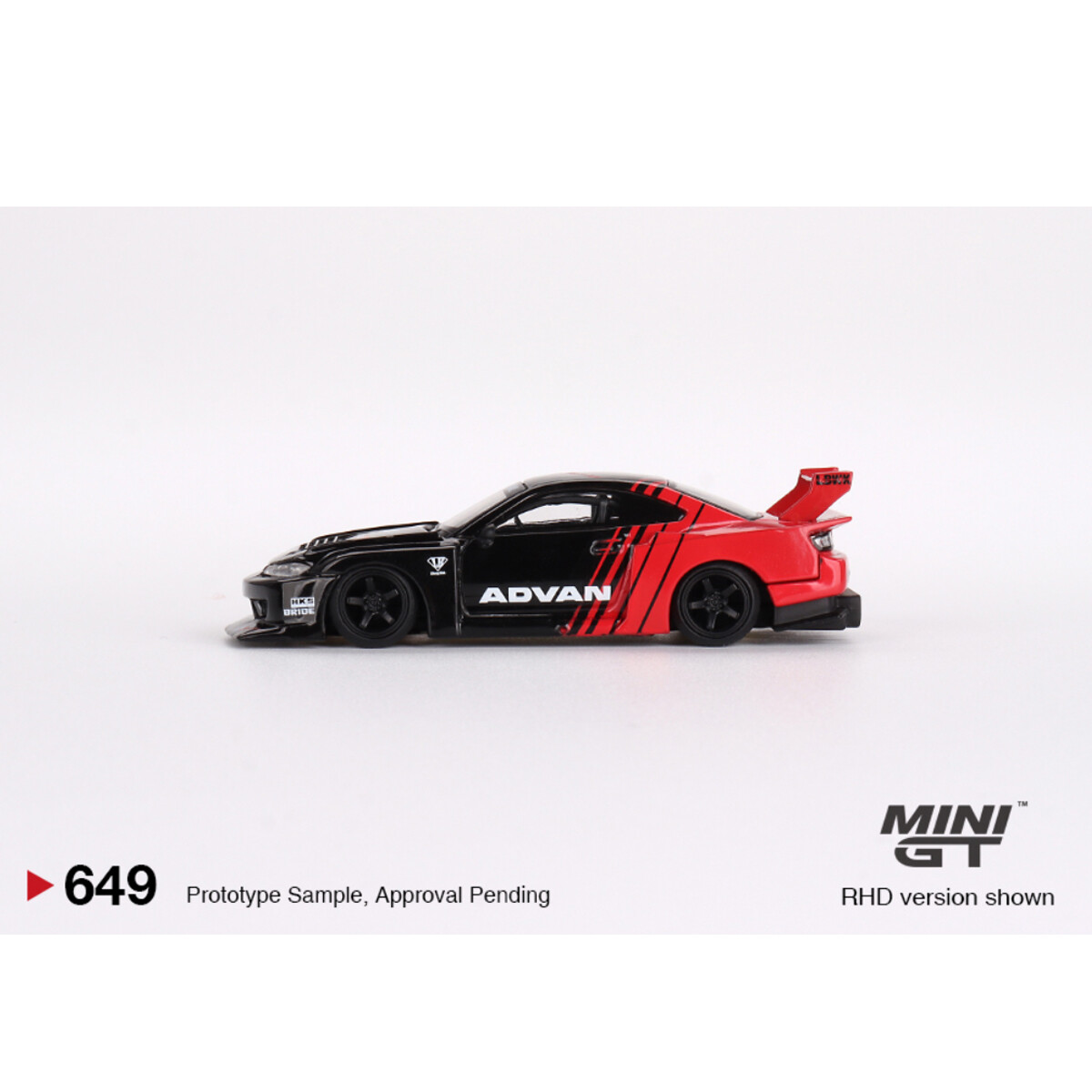 Mini GT 1/64 Nissan LB-Super Silhouette S15 SILVIA ADVAN MGT00649 - Thumbnail