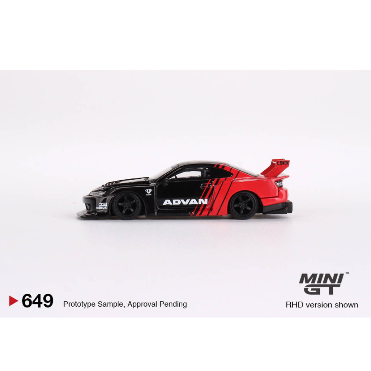 Mini GT 1/64 Nissan LB-Super Silhouette S15 SILVIA ADVAN MGT00649