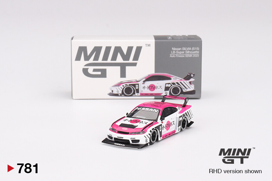 (ÖN SATIŞ) Mini GT 1/64 Nissan LB-Super Silhouette S15 SILVIA Auto Finesse SEMA 2023 MGT00781 - Thumbnail