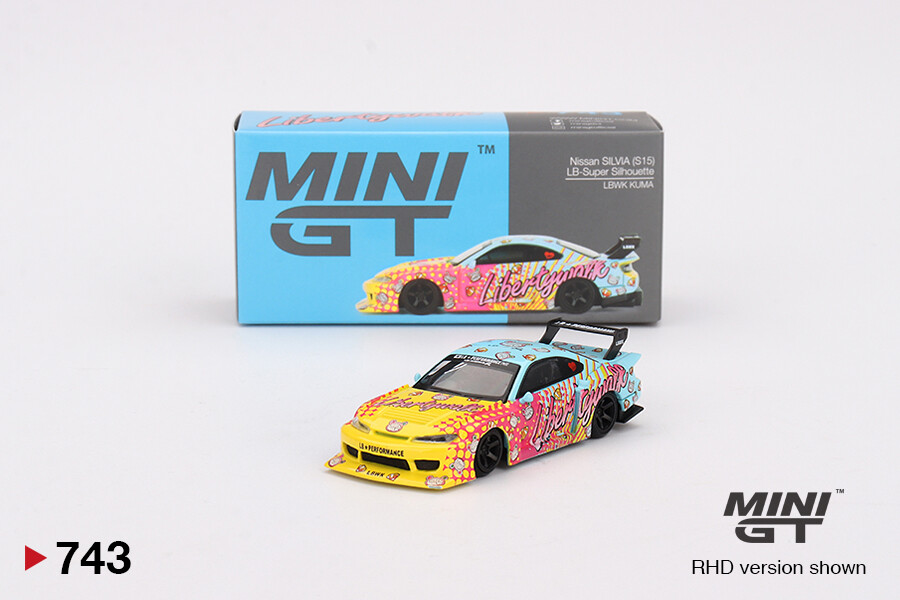 (ÖN SATIŞ) Mini GT 1/64 Nissan LB-Super Silhouette S15 SILVIA LBWK KUMA MGT00743 - Thumbnail