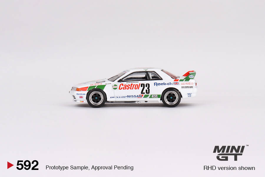 Mini GT 1/64 Nissan Skyline GT-R (R32) Gr. A #23 1990 Macau Guia Race Winner MGT00592