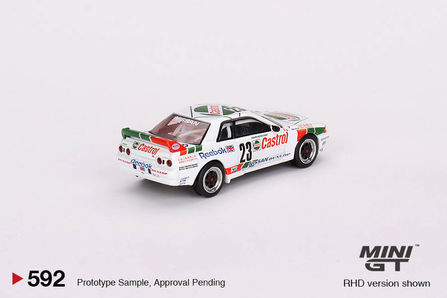 Mini GT 1/64 Nissan Skyline GT-R (R32) Gr. A #23 1990 Macau Guia Race Winner MGT00592