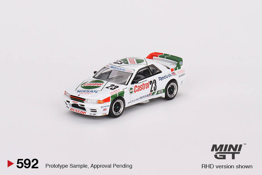 Mini GT 1/64 Nissan Skyline GT-R (R32) Gr. A #23 1990 Macau Guia Race Winner MGT00592