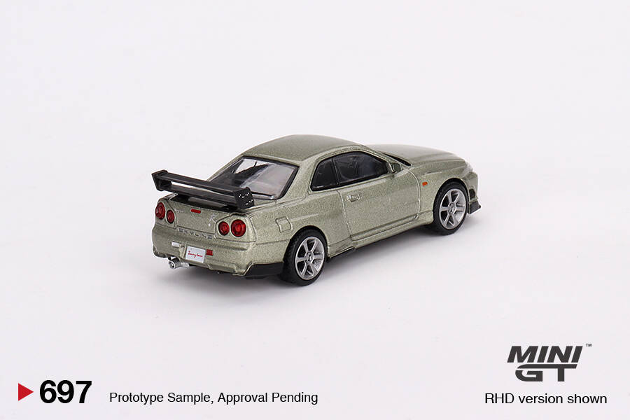 Mini GT 1/64 Nissan Skyline GT-R (R34) Tommykaira R-z Millenium Jade MGT00697