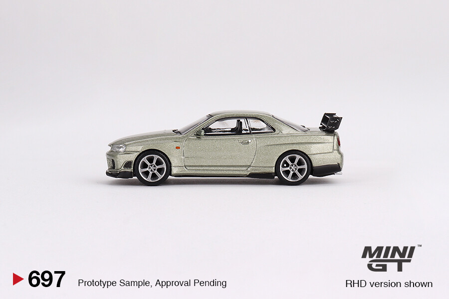 Mini GT 1/64 Nissan Skyline GT-R (R34) Tommykaira R-z Millenium Jade MGT00697 - Thumbnail