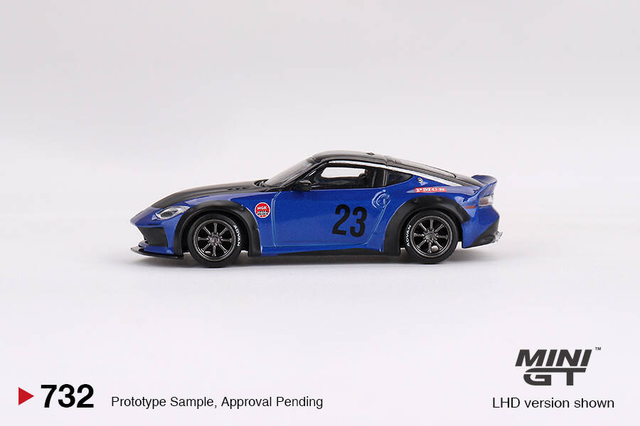 Mini GT 1/64 Nissan Z LB?NATION WORKS Seiran Blue MGT00732