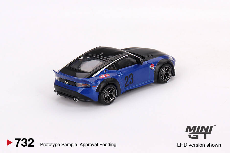 Mini GT 1/64 Nissan Z LB?NATION WORKS Seiran Blue MGT00732