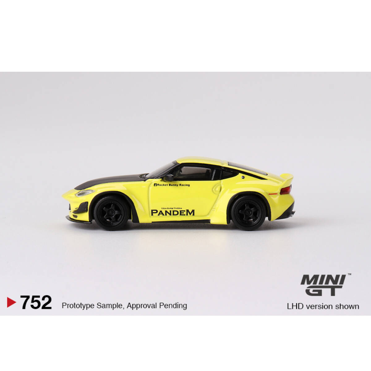 Mini GT 1/64 Nissan Z Pandem Ikazuchi Yellow MGT00752