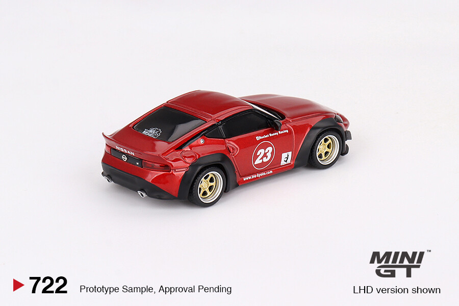 (ÖN SATIŞ) MINI GT 1/64 Nissan Z Pandem Passion Red MGT00722 - Thumbnail