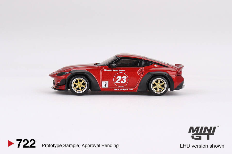 (ÖN SATIŞ) MINI GT 1/64 Nissan Z Pandem Passion Red MGT00722