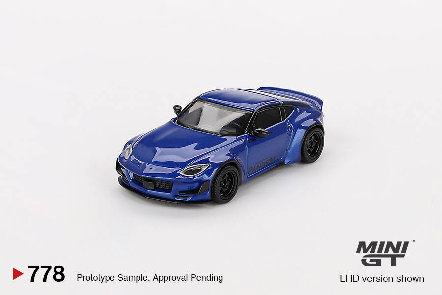 Mini GT 1/64 Nissan Z Pandem Seiran Blue MGT00778