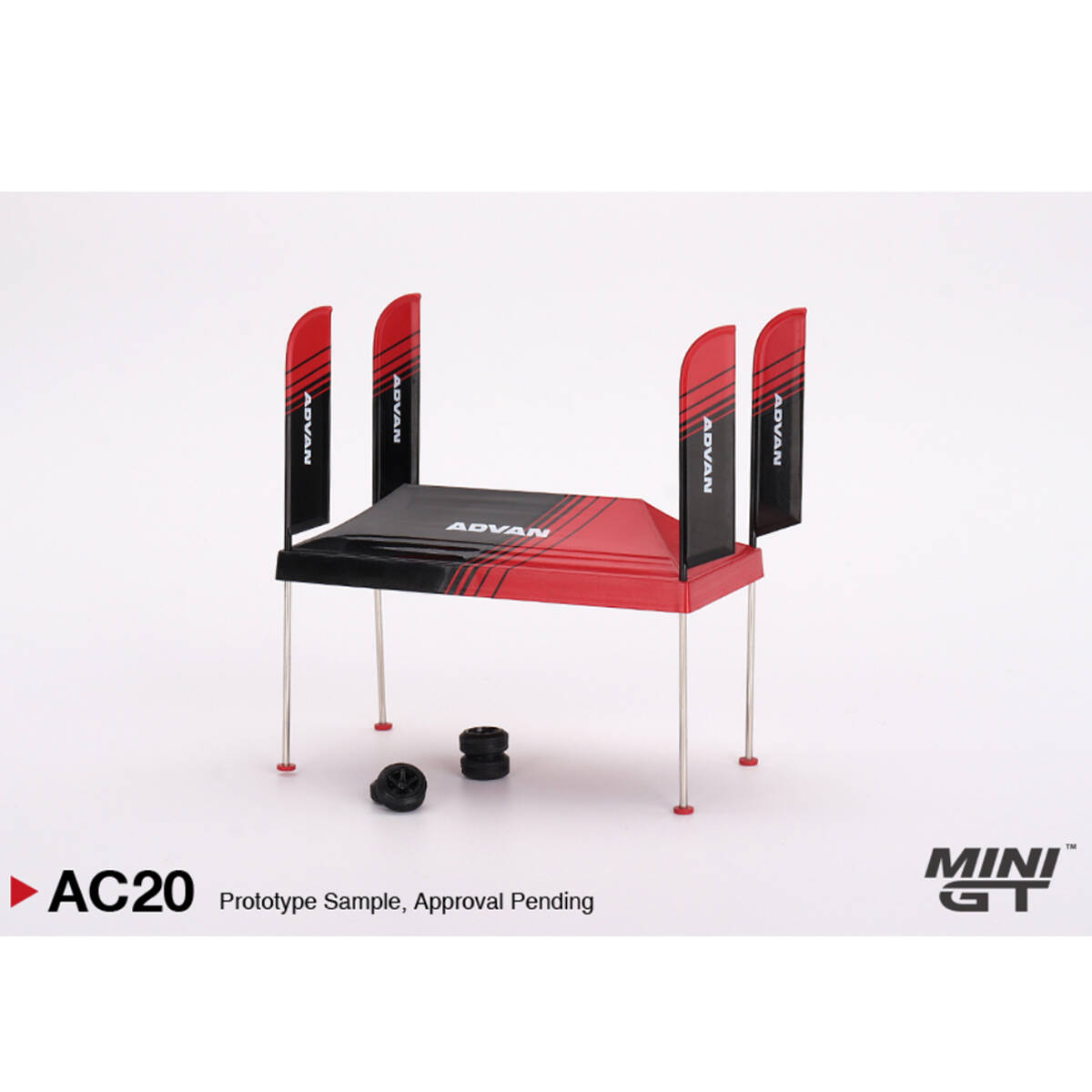 Mini GT 1/64 Paddock Service Tent Set - ADVAN MGTAC20