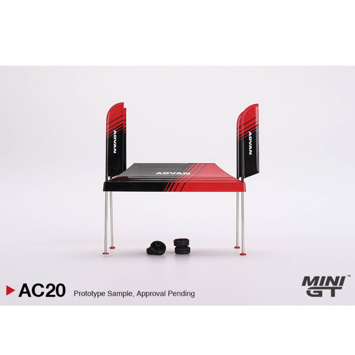 Mini GT 1/64 Paddock Service Tent Set - ADVAN MGTAC20