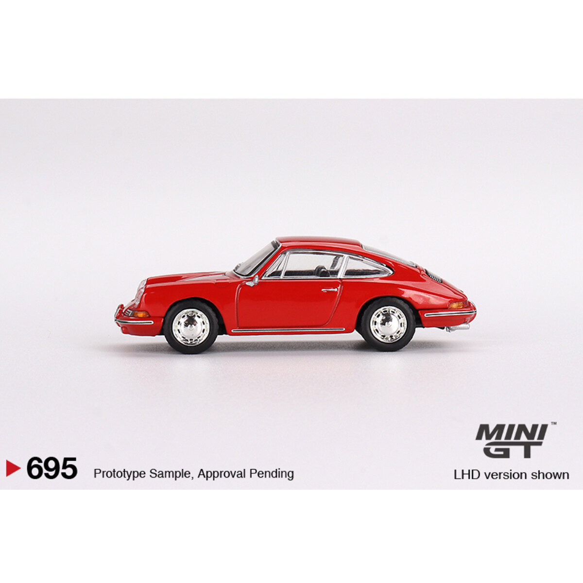 (ÖN SATIŞ) Mini GT 1/64 Porsche 901 1963 Signal Red MGT00695 - Thumbnail