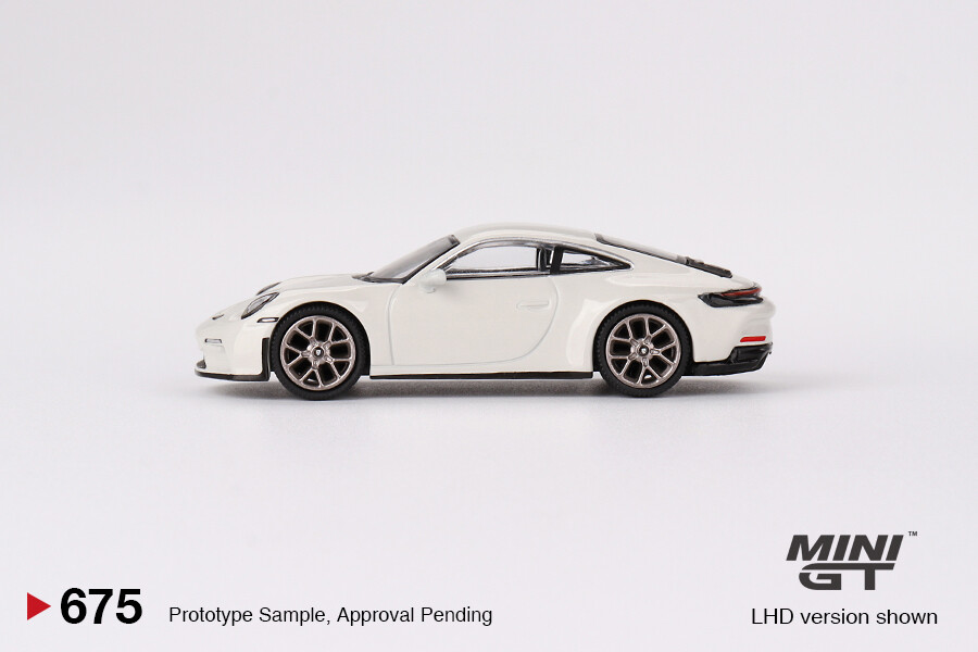 Mini GT 1/64 Porsche 911 (992) GT3 Touring Crayon MGT00675 - Thumbnail