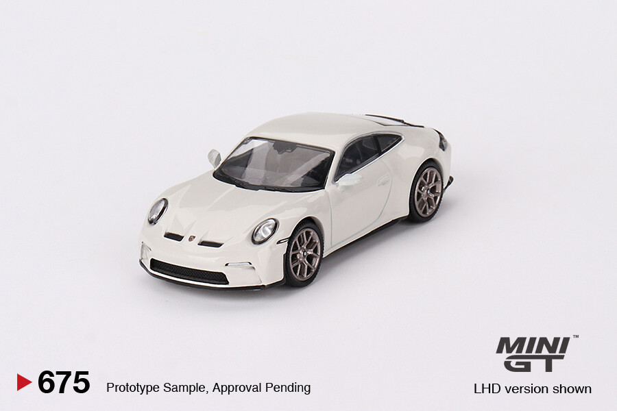 Mini GT 1/64 Porsche 911 (992) GT3 Touring Crayon MGT00675 - Thumbnail