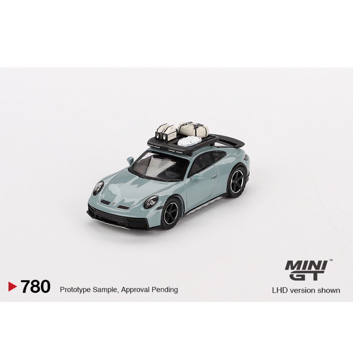 (ÖN SATIŞ) Mini GT 1/64 Porsche 911 Dakar Shade Green Metallic MGT00780 - Thumbnail