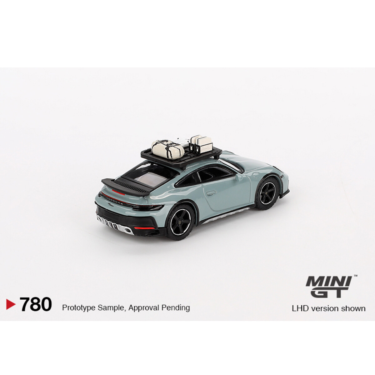 (ÖN SATIŞ) Mini GT 1/64 Porsche 911 Dakar Shade Green Metallic MGT00780 - Thumbnail