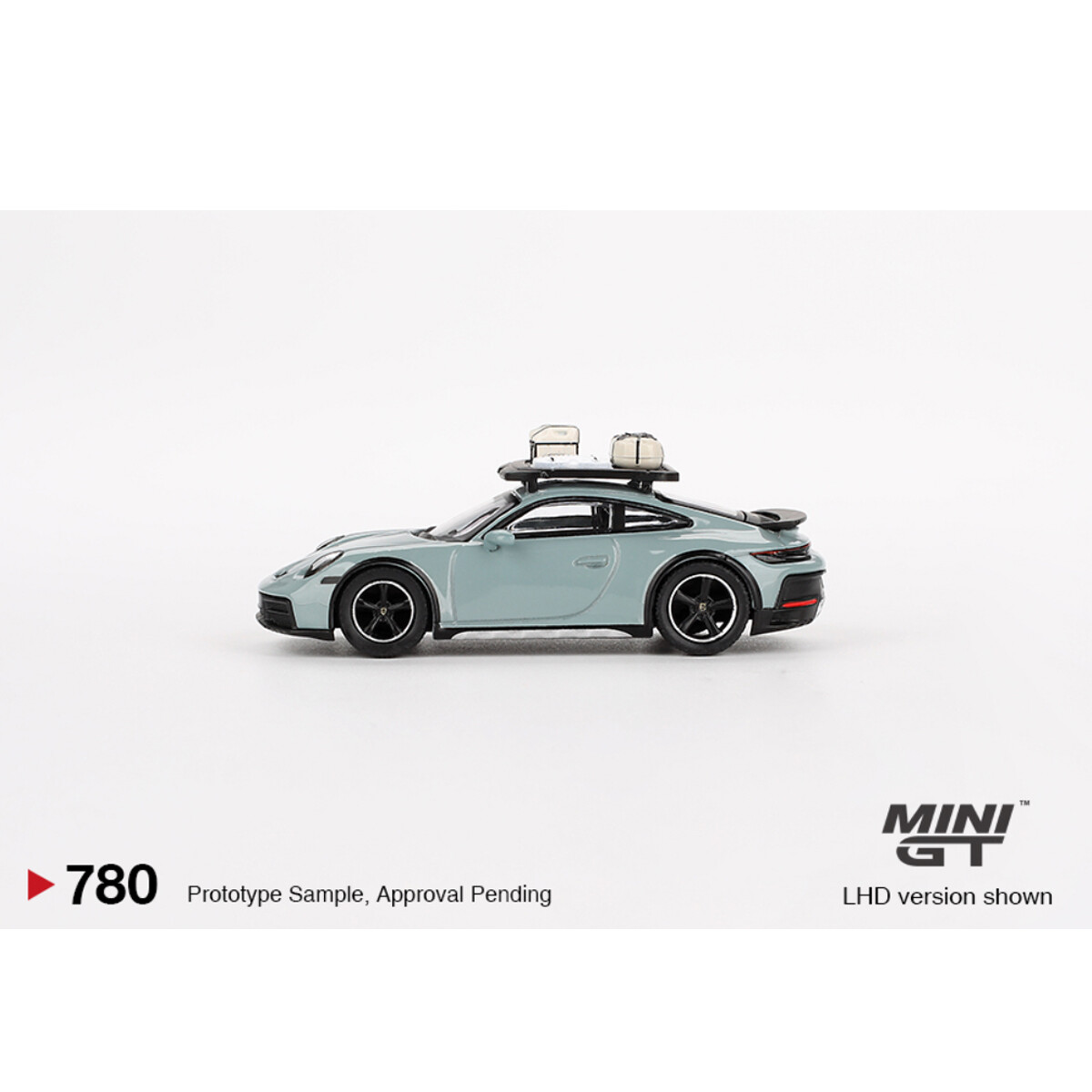 (ÖN SATIŞ) Mini GT 1/64 Porsche 911 Dakar Shade Green Metallic MGT00780 - Thumbnail