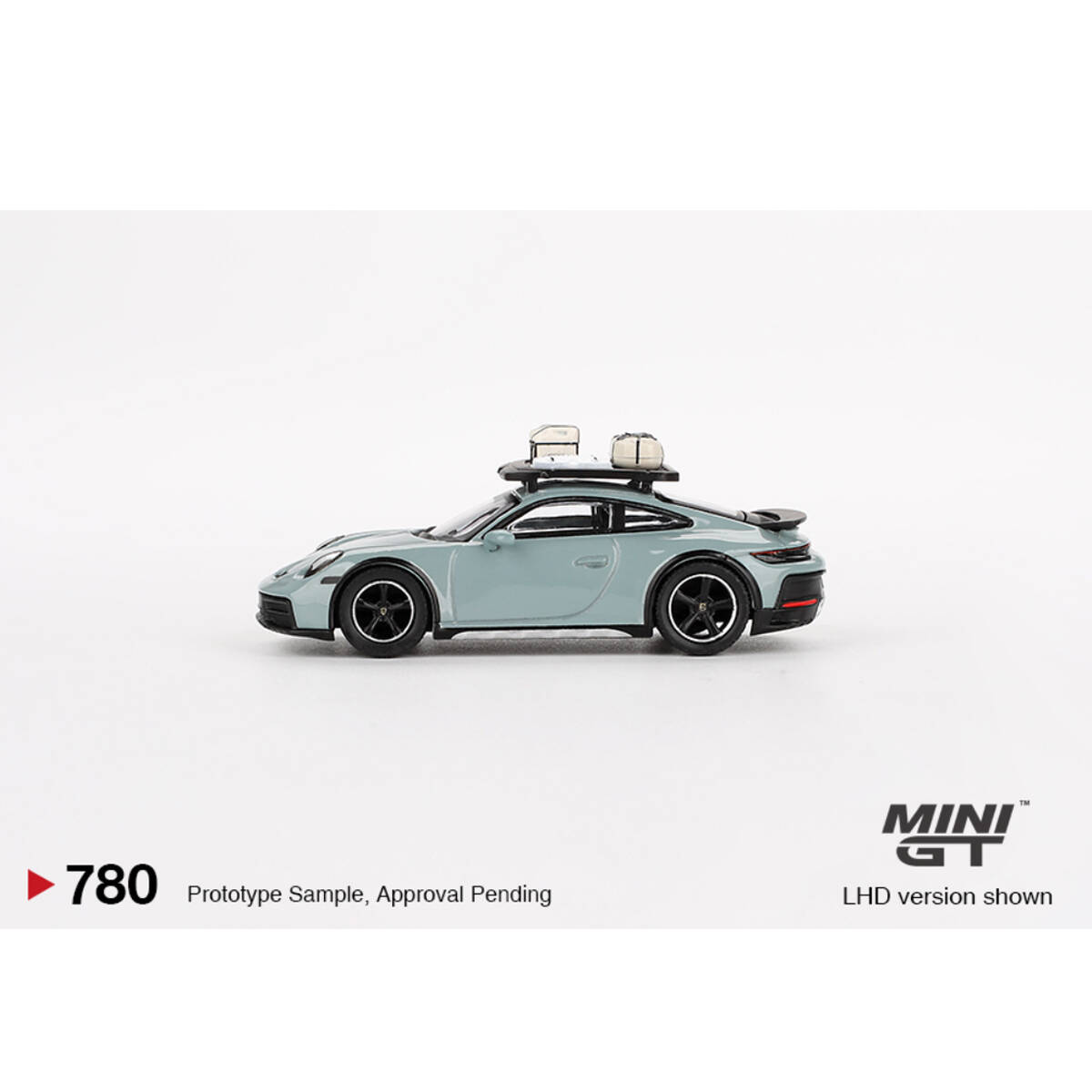 (ÖN SATIŞ) Mini GT 1/64 Porsche 911 Dakar Shade Green Metallic MGT00780