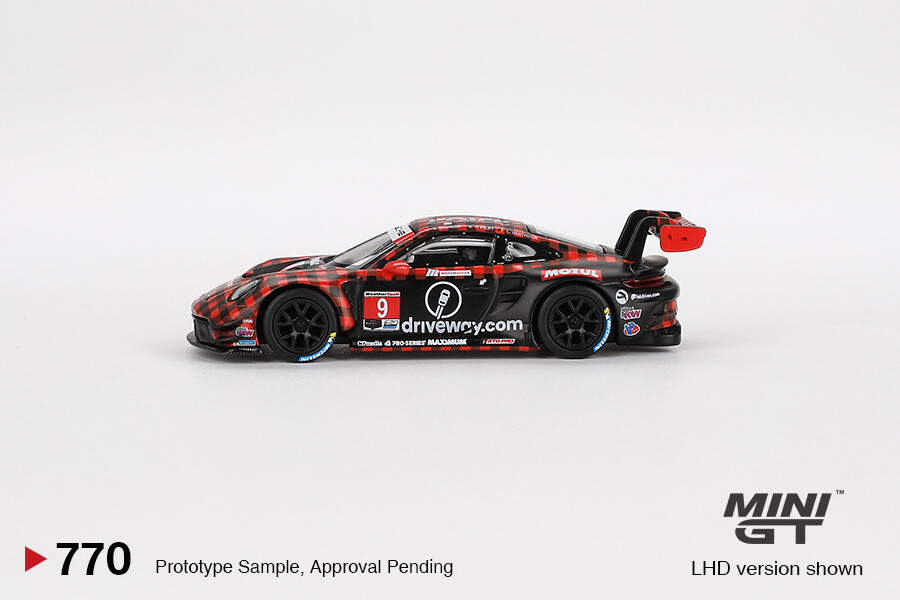 Mini GT 1/64 Porsche 911 GT3 R GTD PRO Pfaff Motorsports IMSA 2023 Sebring 12 Hrs. Winner MGT00770 - Thumbnail