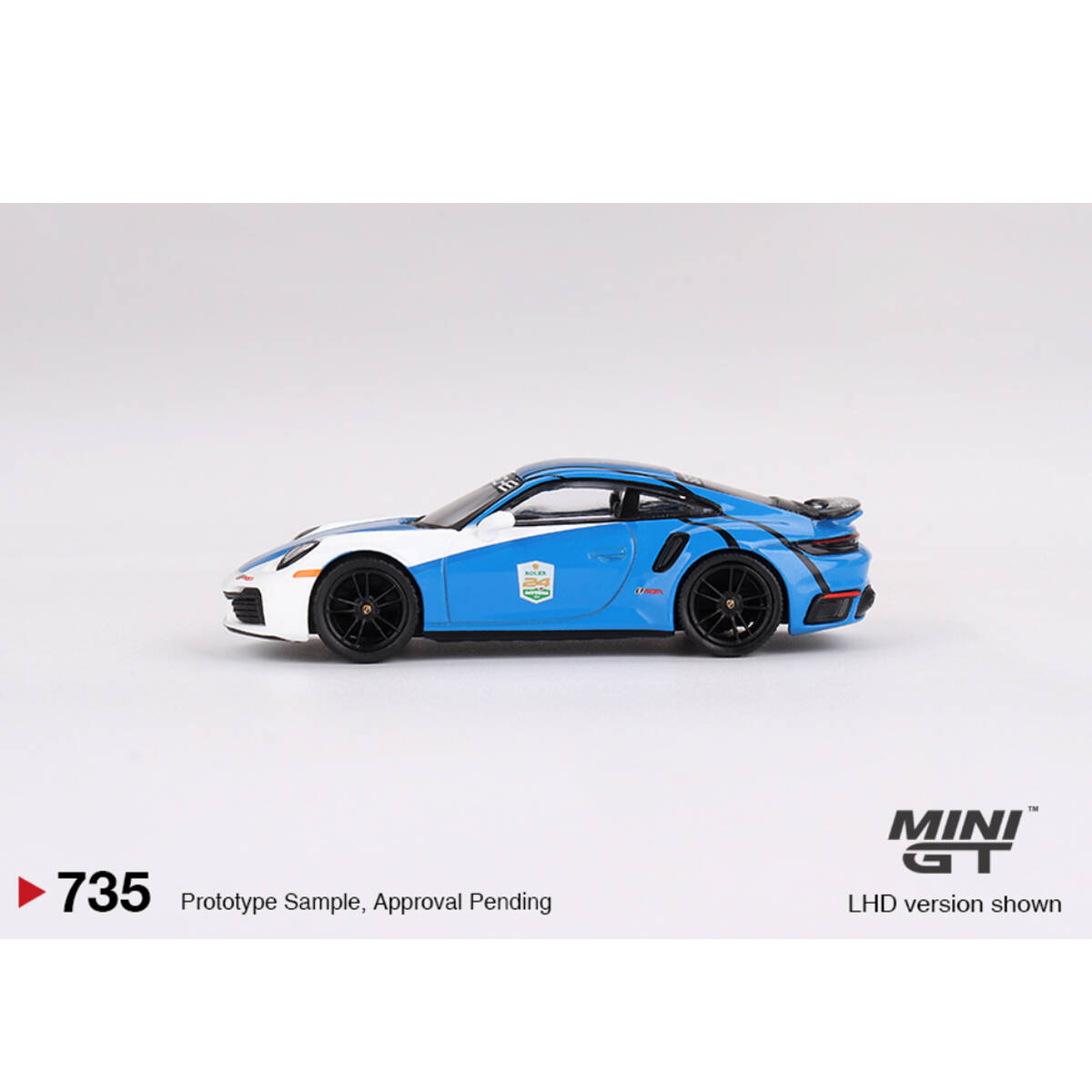 (ÖN SATIŞ) Mini GT 1/64 Porsche 911 Turbo S Safety Car 2023 IMSA Daytona 24 Hrs MGT00735