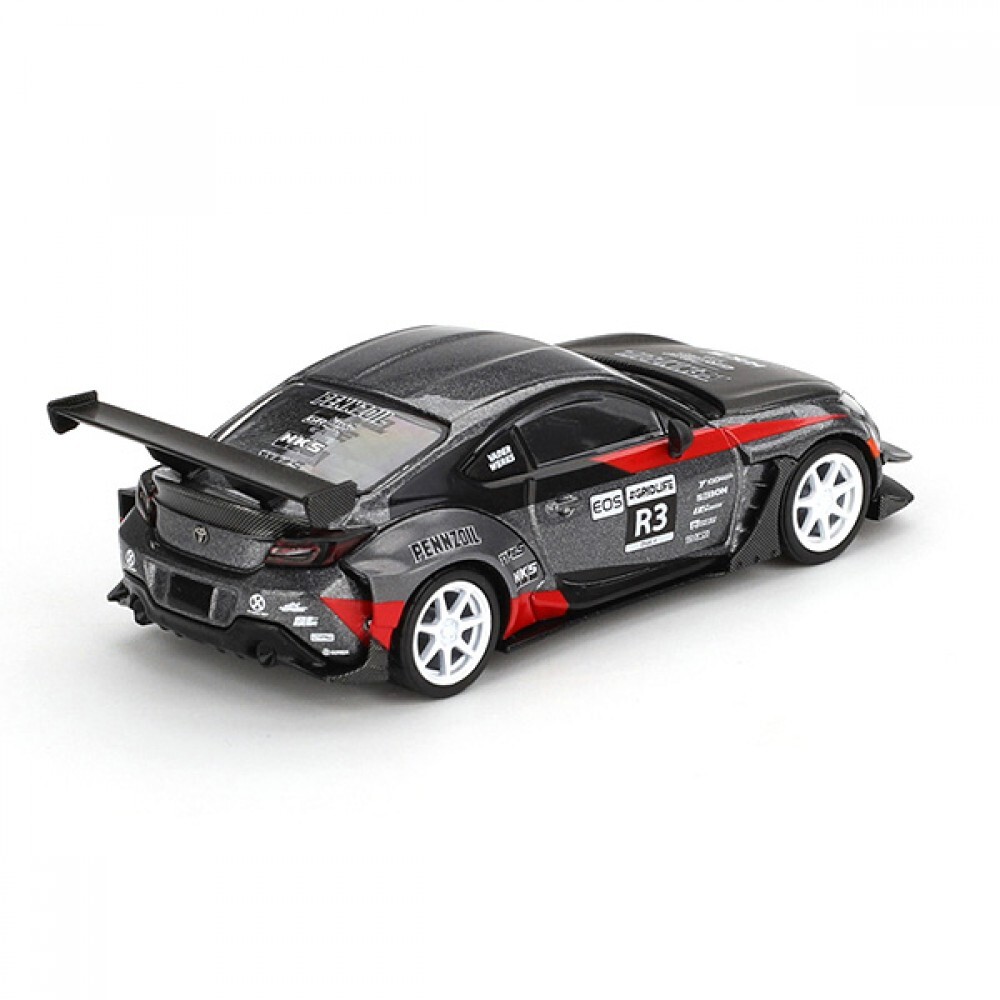 Mini GT 1/64 Toyota GR86 Larry Chen's HKS Turbocharged GR86 - Blister Paket MGT00820-BL - Thumbnail