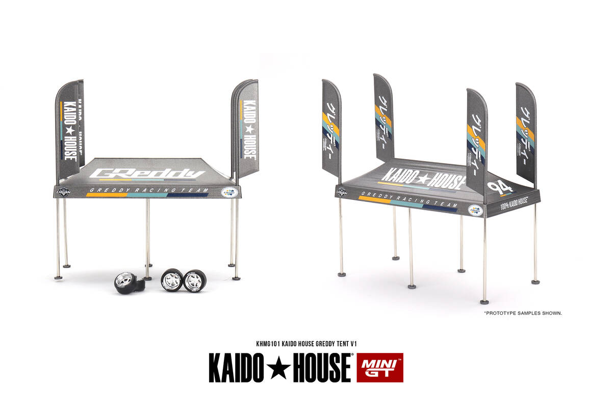 Mini GT 1/64 Kaido House GREDDY Tent V1 KHMG101