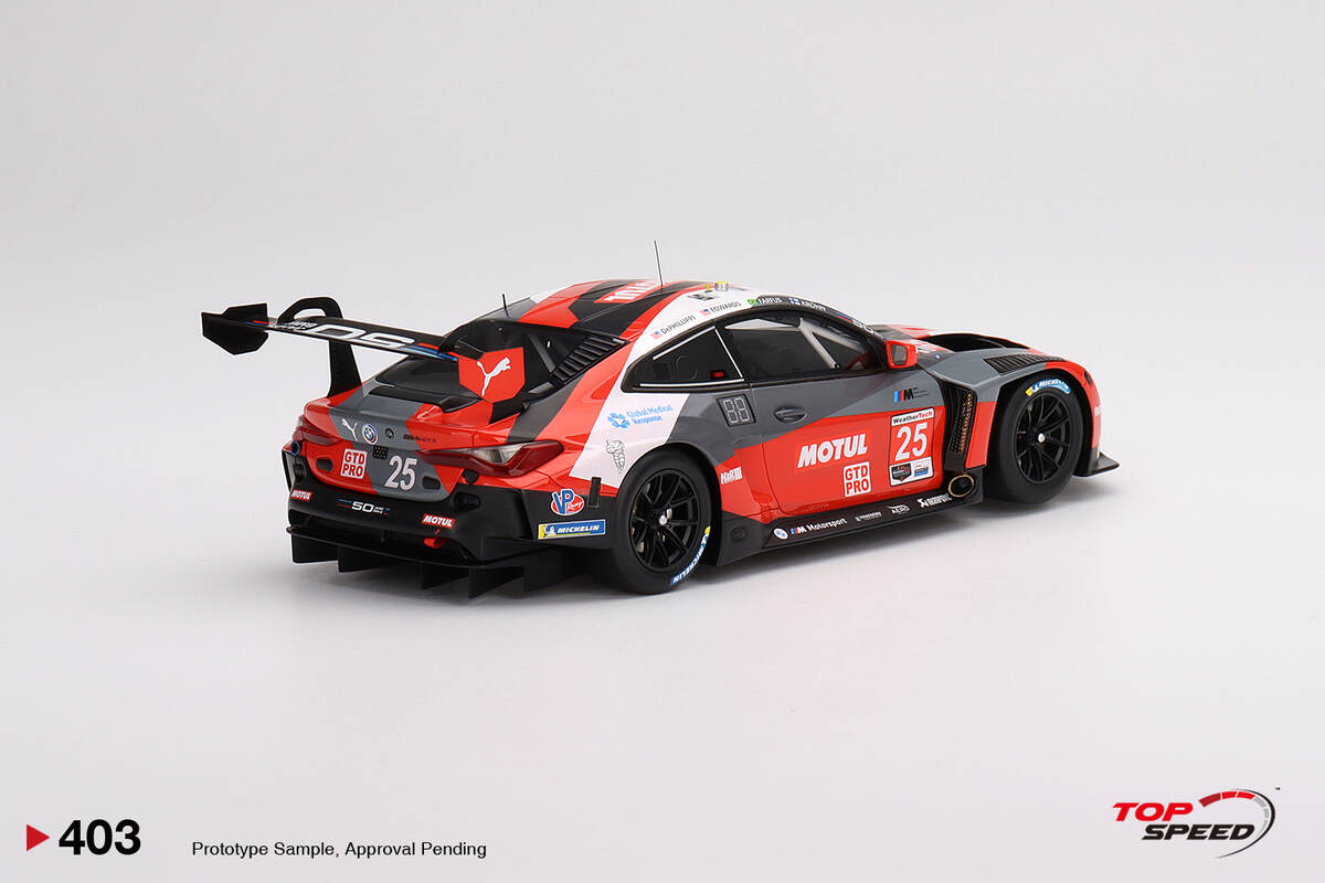 TopSpeed 1/18 BMW M4 GT3 BMW Team RLL 2022 IMSA Daytona TS0403