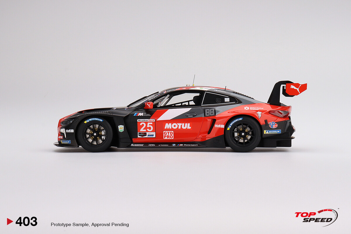 TopSpeed 1/18 BMW M4 GT3 BMW Team RLL 2022 IMSA Daytona TS0403 - Thumbnail