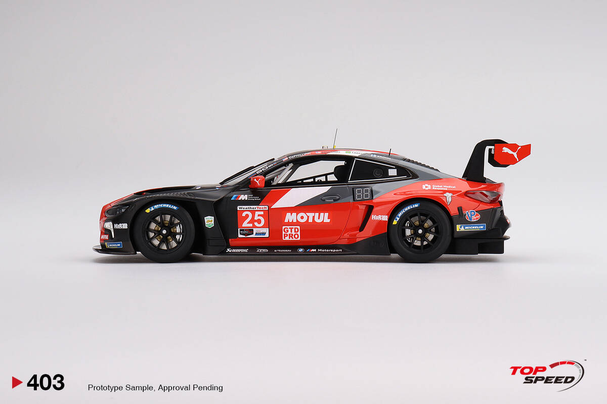 TopSpeed 1/18 BMW M4 GT3 BMW Team RLL 2022 IMSA Daytona TS0403