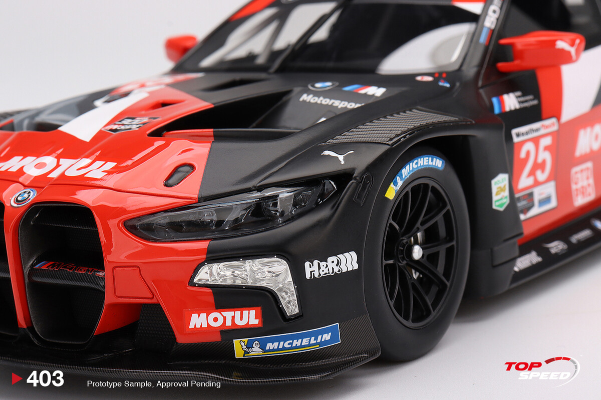 TopSpeed 1/18 BMW M4 GT3 BMW Team RLL 2022 IMSA Daytona TS0403 - Thumbnail