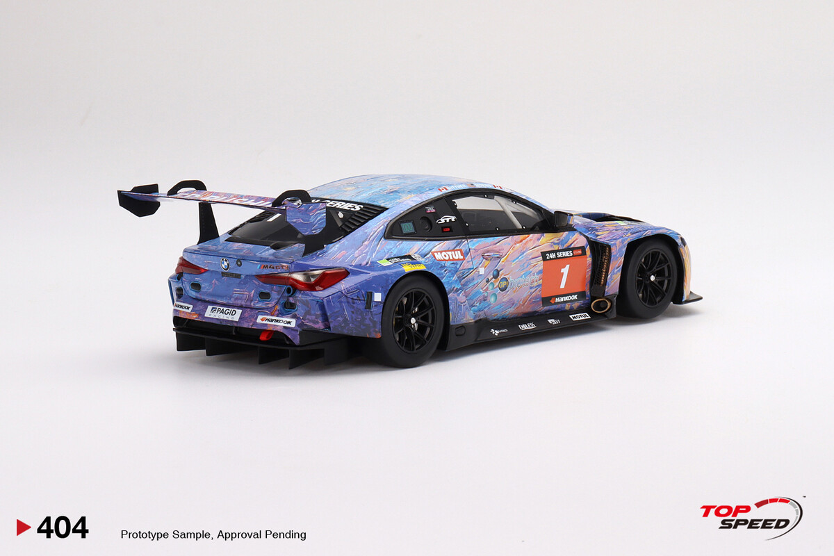 TopSpeed 1/18 BMW M4 GT3 ST Racing 2022 12H Mugello Winner TS0404 - Thumbnail