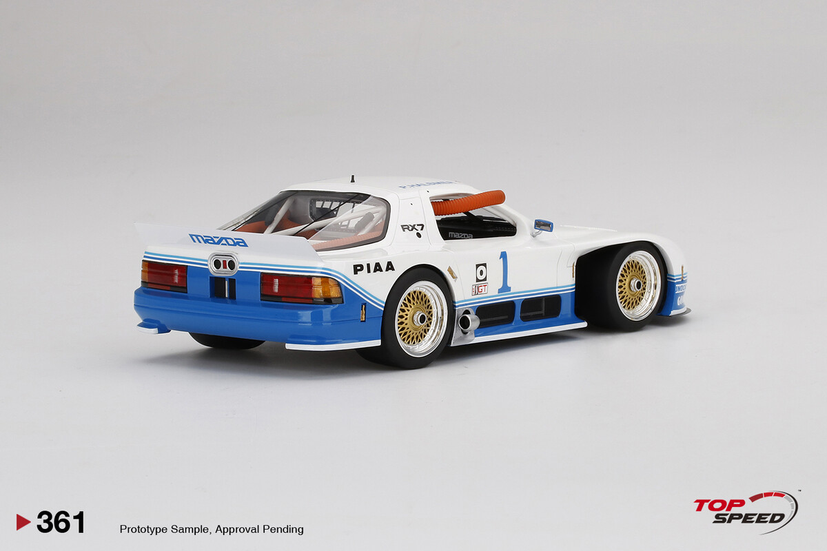 TopSpeed 1/18 Mazda RX-7 GTO #1 1990 IMSA Mid-Ohio 250Km Winner TS0361 - Thumbnail