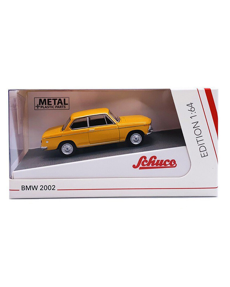 SCHUCO BMW 2002 1:64 Yellow - Thumbnail